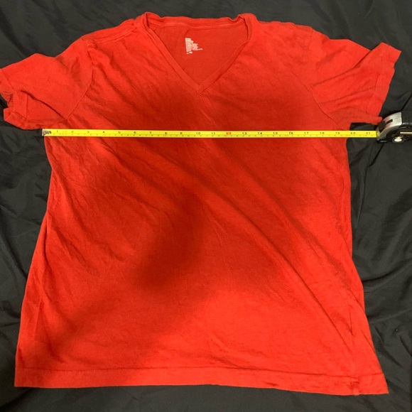 H&M basics orange/red t-shirt - Picture 2 of 4